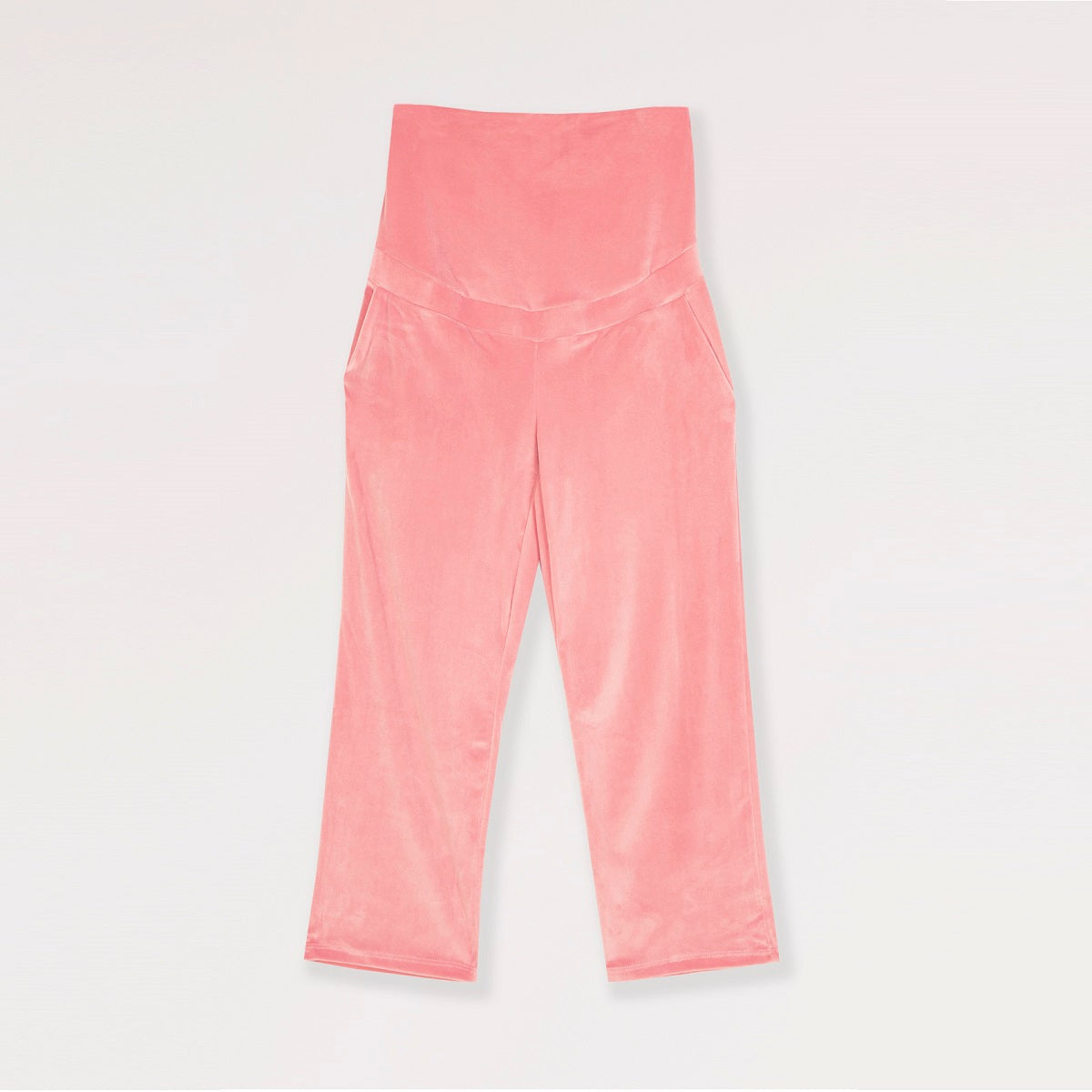 Pink Long sleeves Velor Pajama