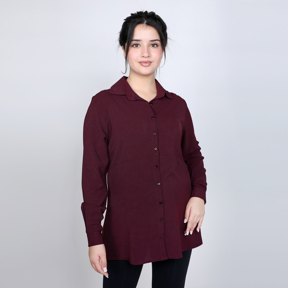 Maroon Pamila Shirt