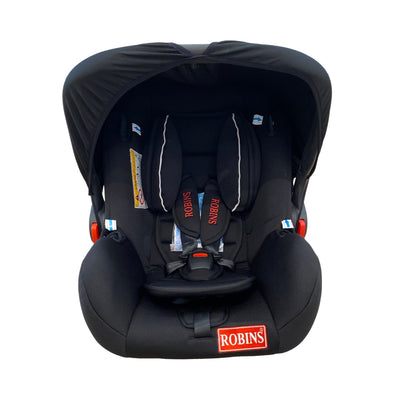 Robins Black Baby Carrier Seat