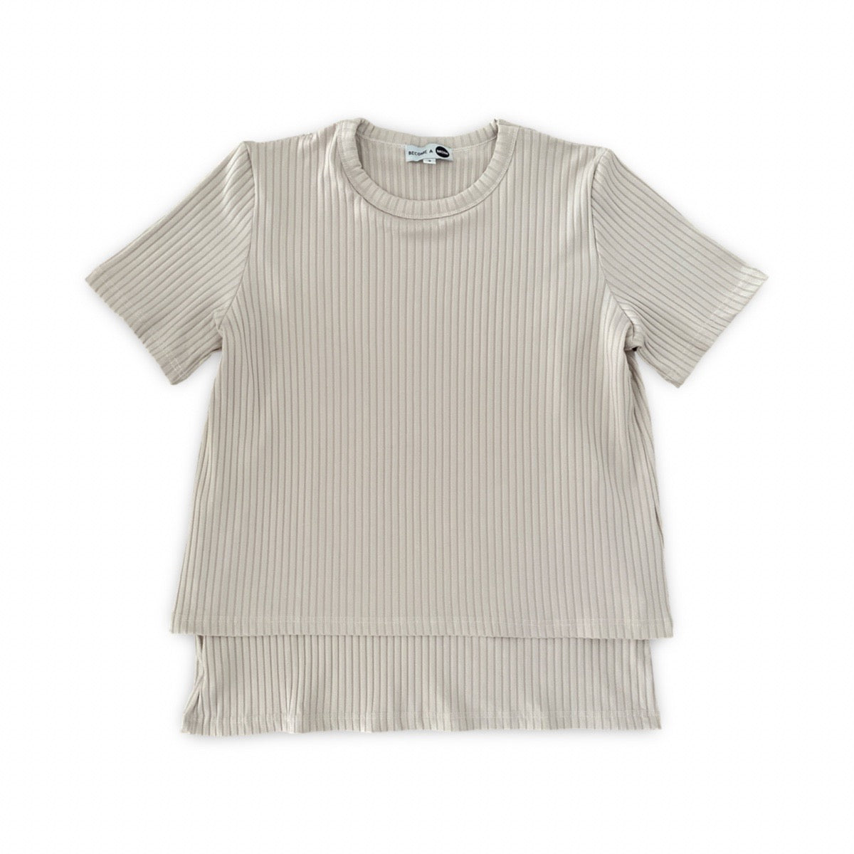 Beige Cherry Stripe Suit