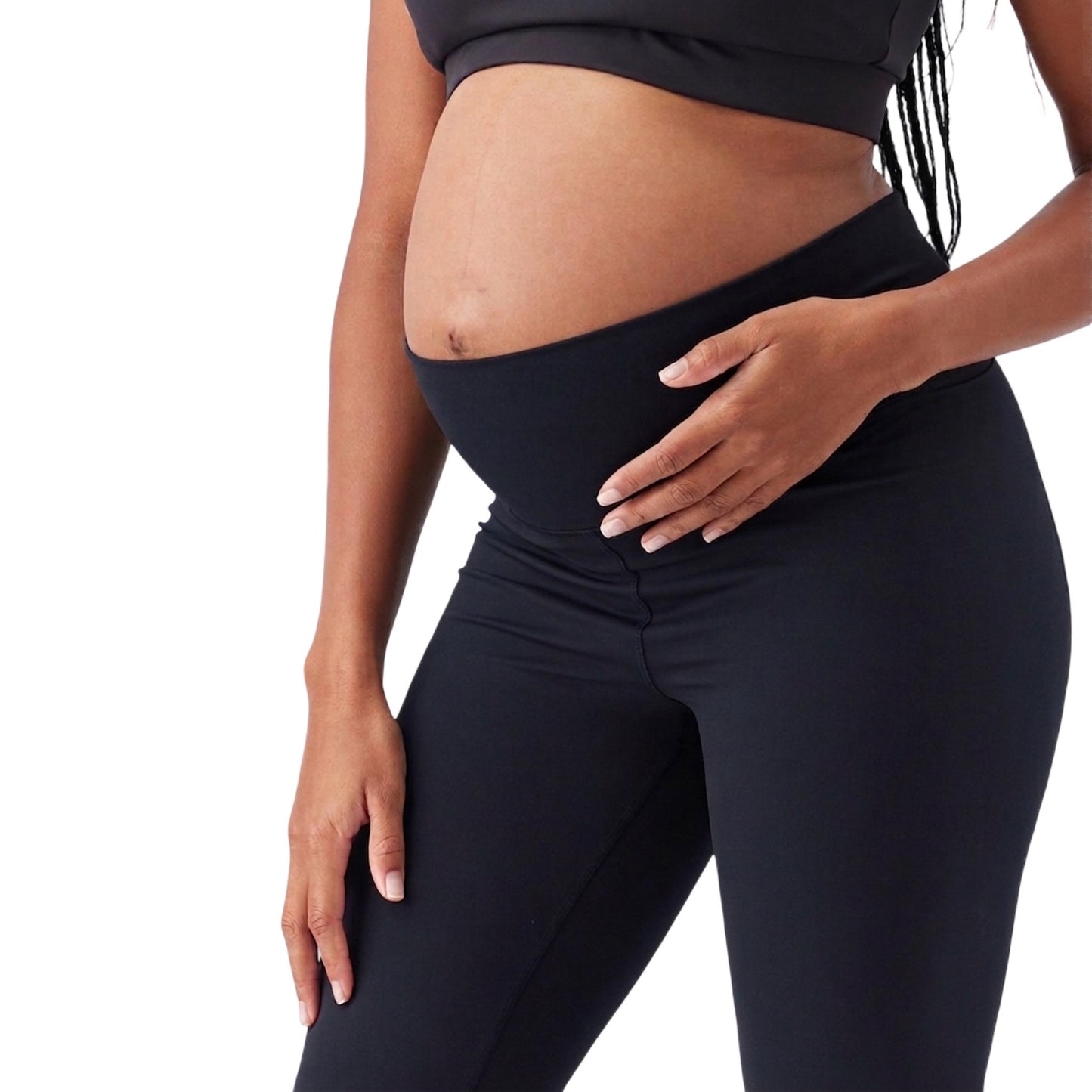 Black Active Bootcut Pants