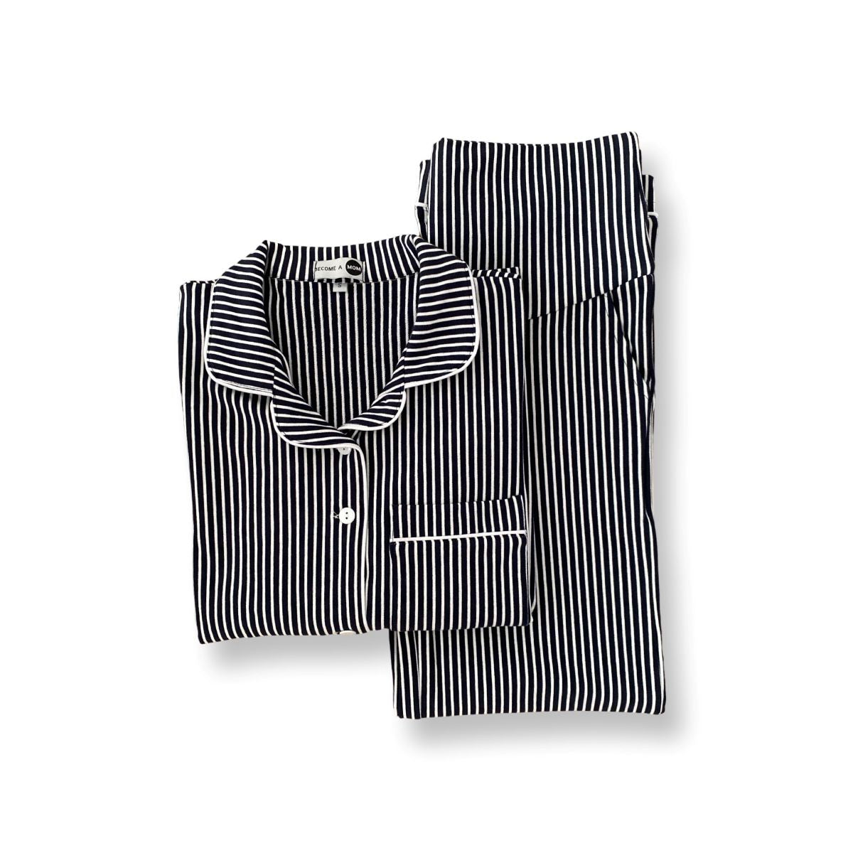 Navy Before & After Pajama