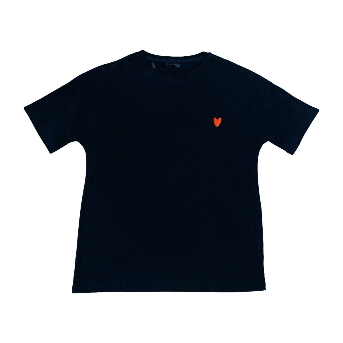 MamaHeart Black Short Sleeve Tee