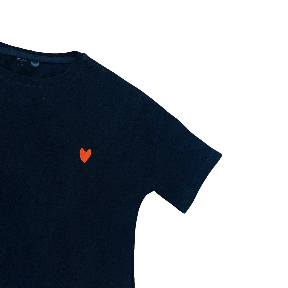 MamaHeart Black Short Sleeve Tee