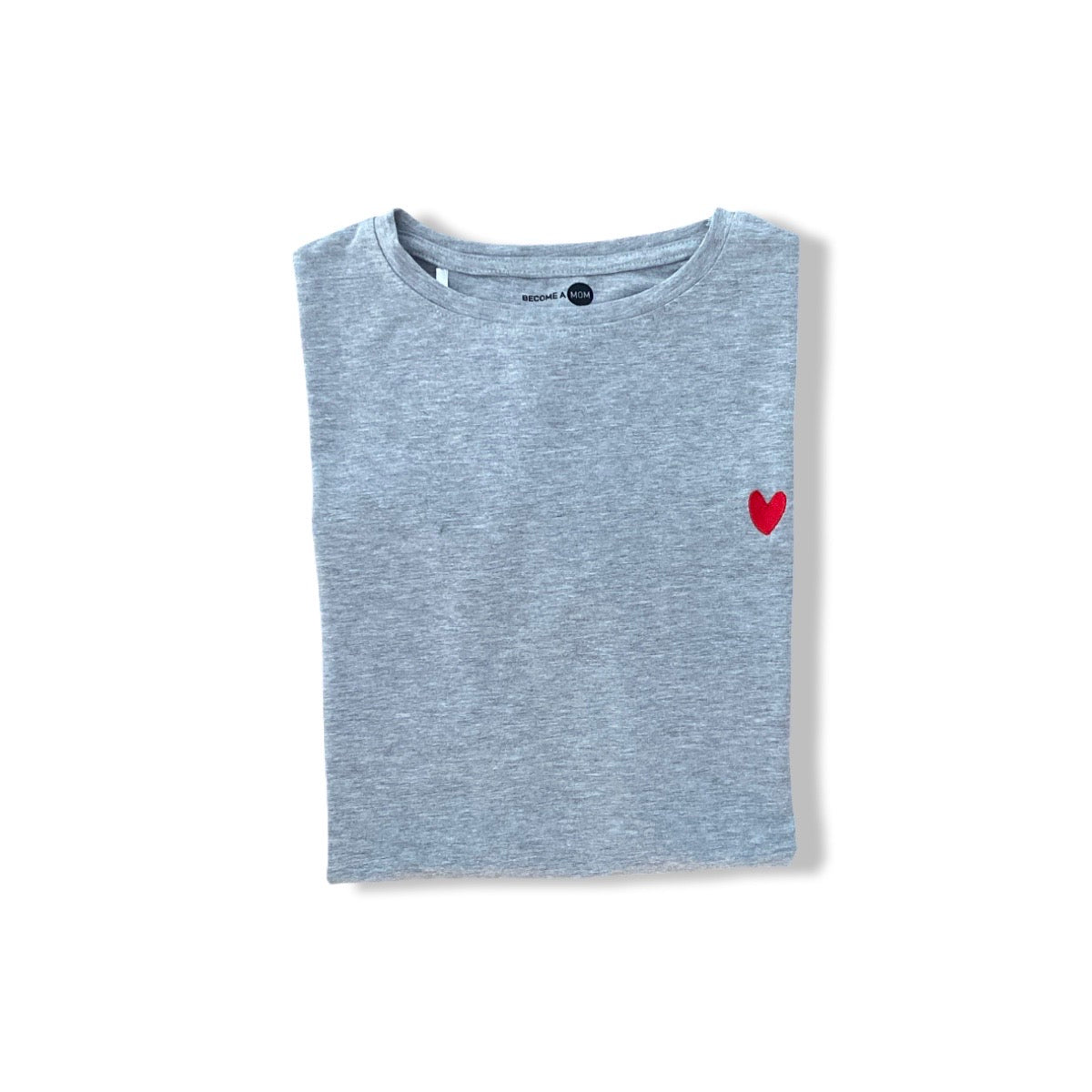 MamaHeart Gray Short Sleeve Tee