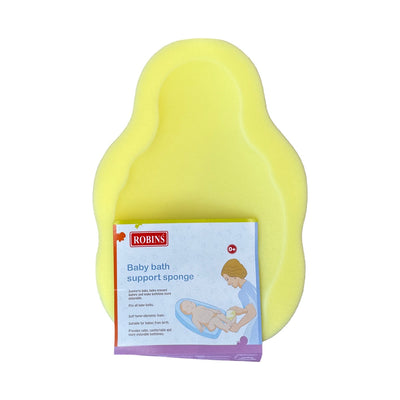 Yellow Bath Support Sponge