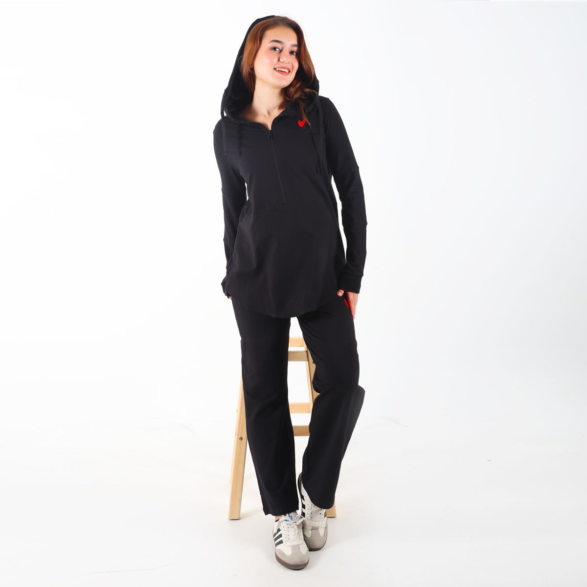 Mama's Black Maternity Tracksuit