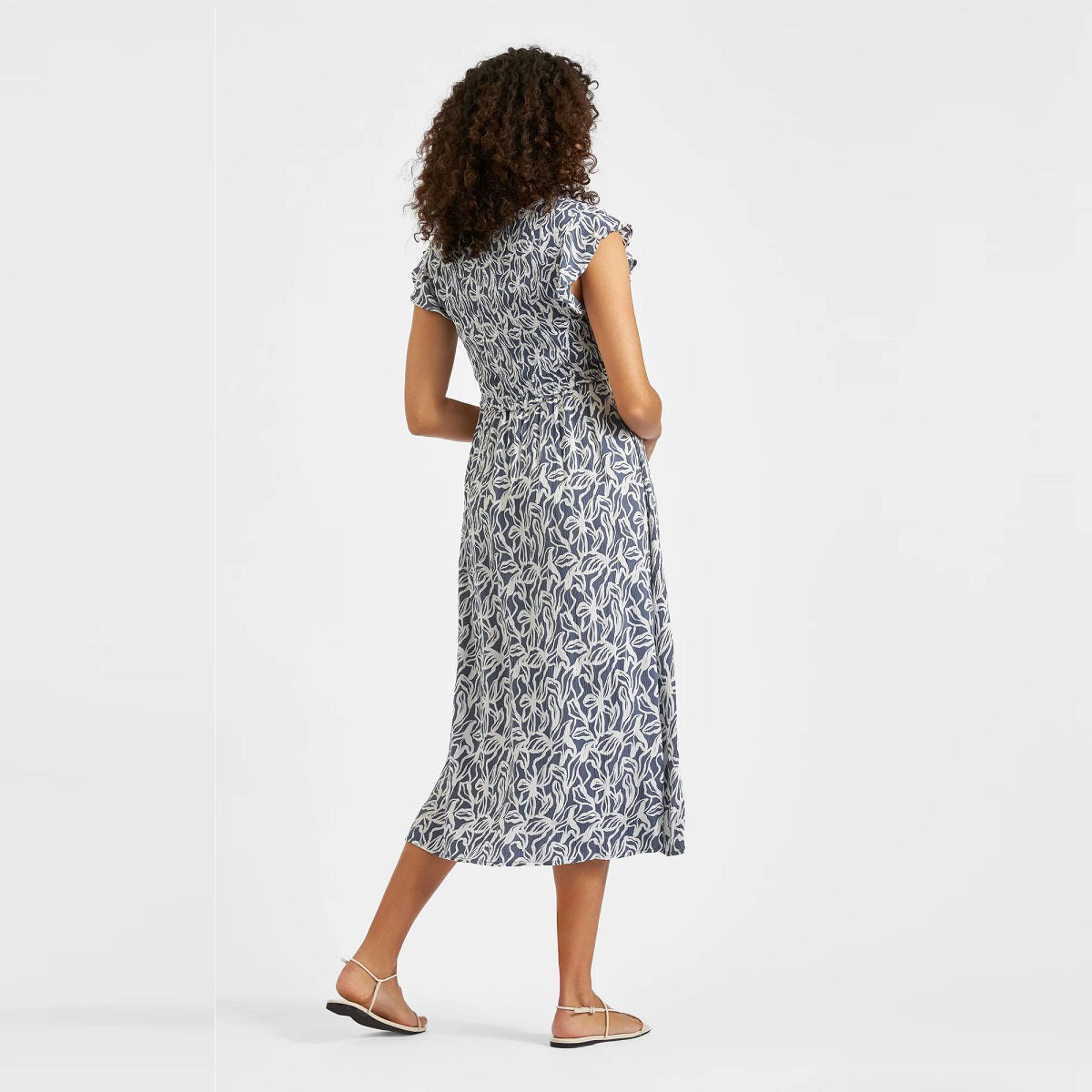 Washed Indigo Edie Nursing Dress