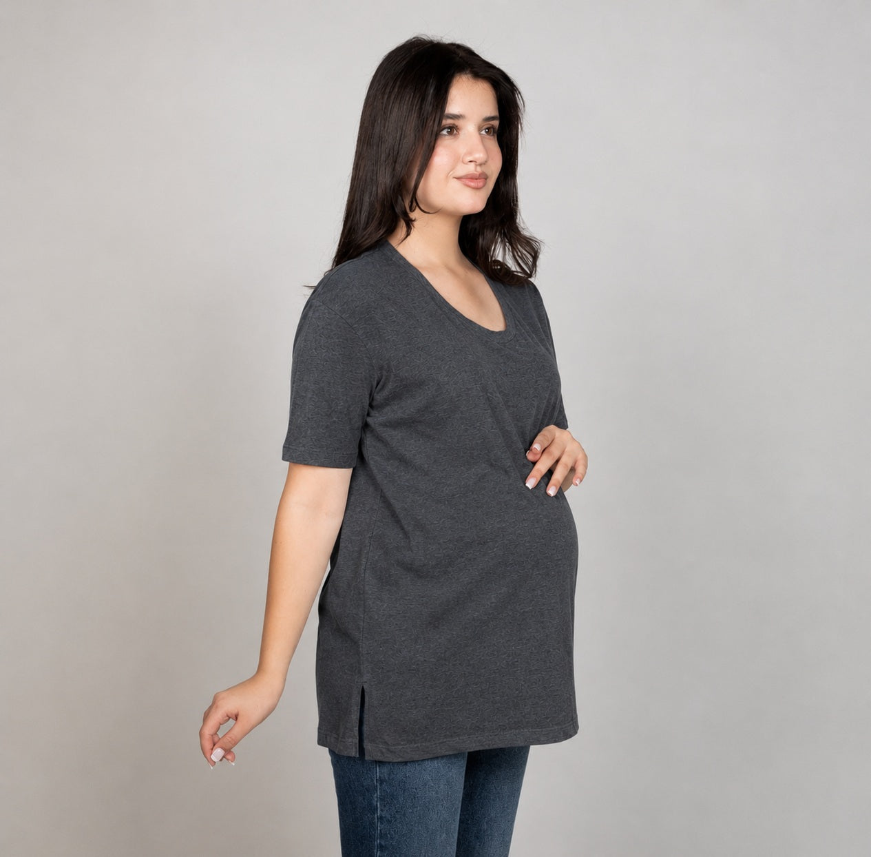 Charcoal Meeza T-Shirt
