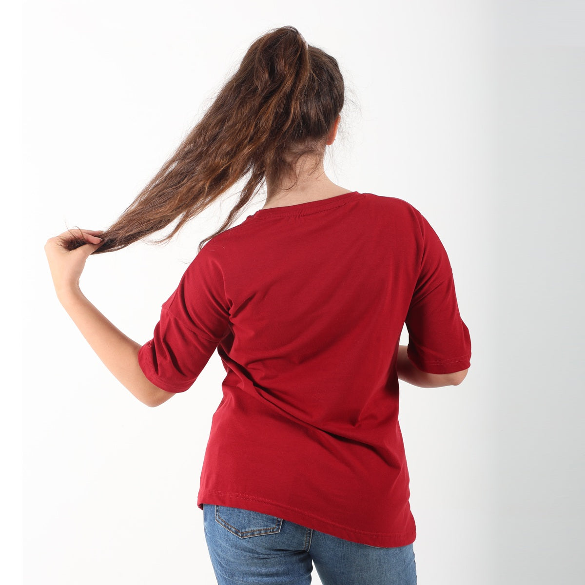 MamaHeart Maroon Short Sleeve Tee