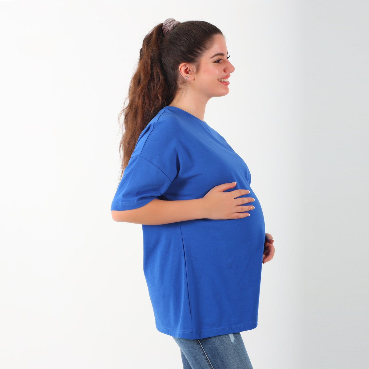 MamaHeart Sky Blue Short Sleeve Tee