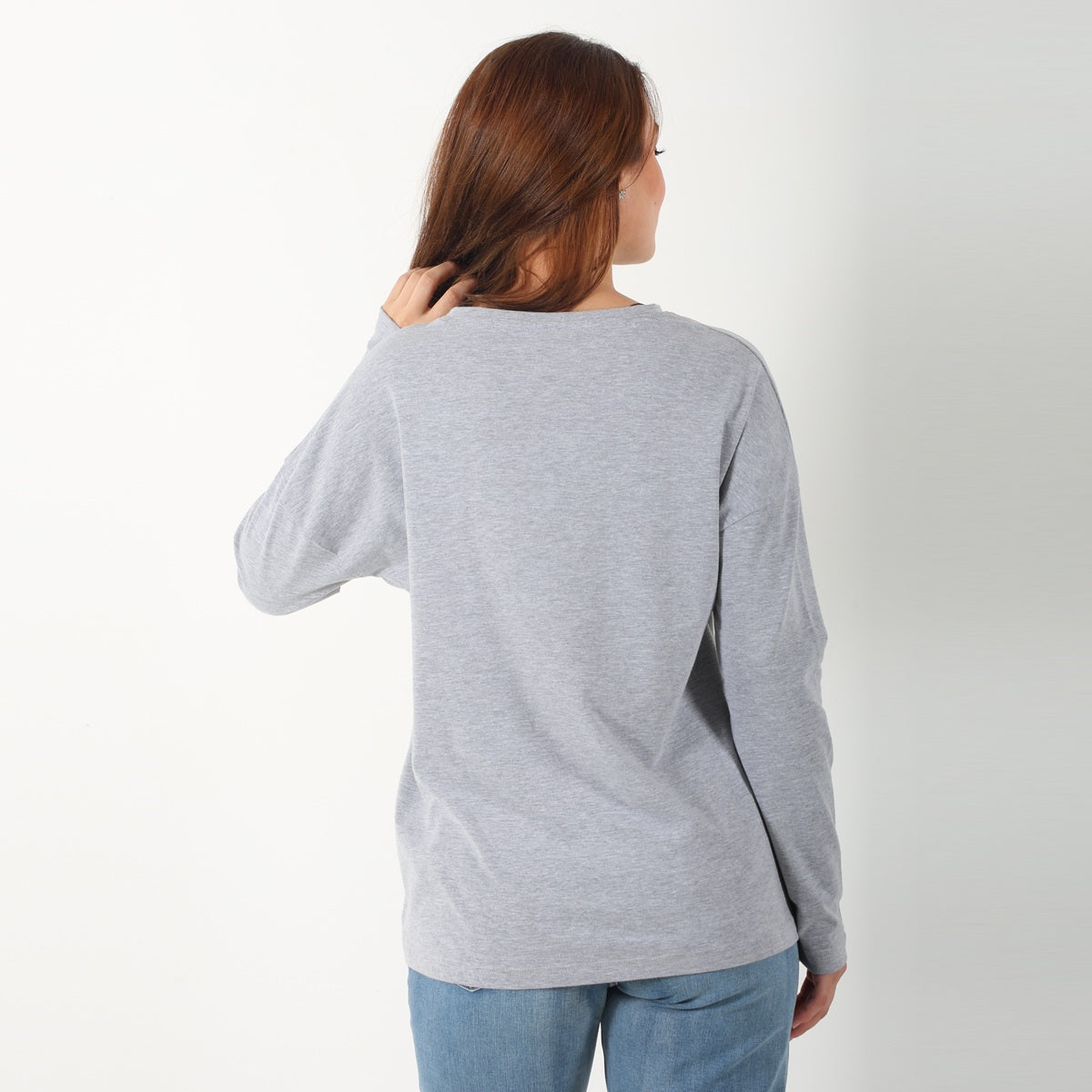 MamaHeart Gray Long Sleeve Tee
