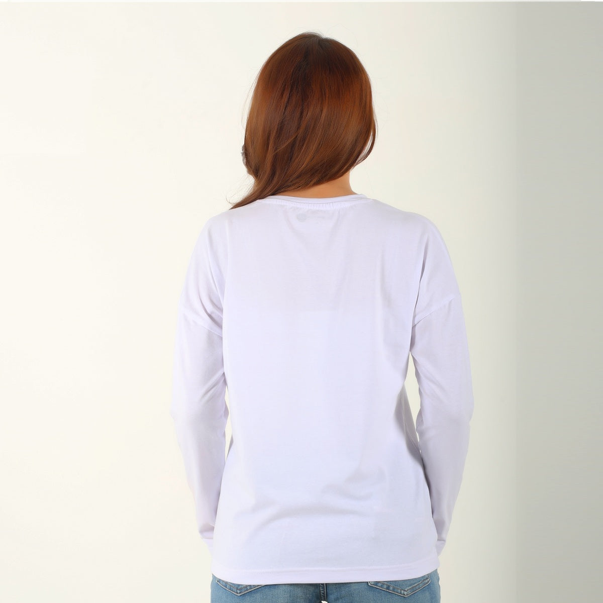 MamaHeart White Long Sleeve Tee