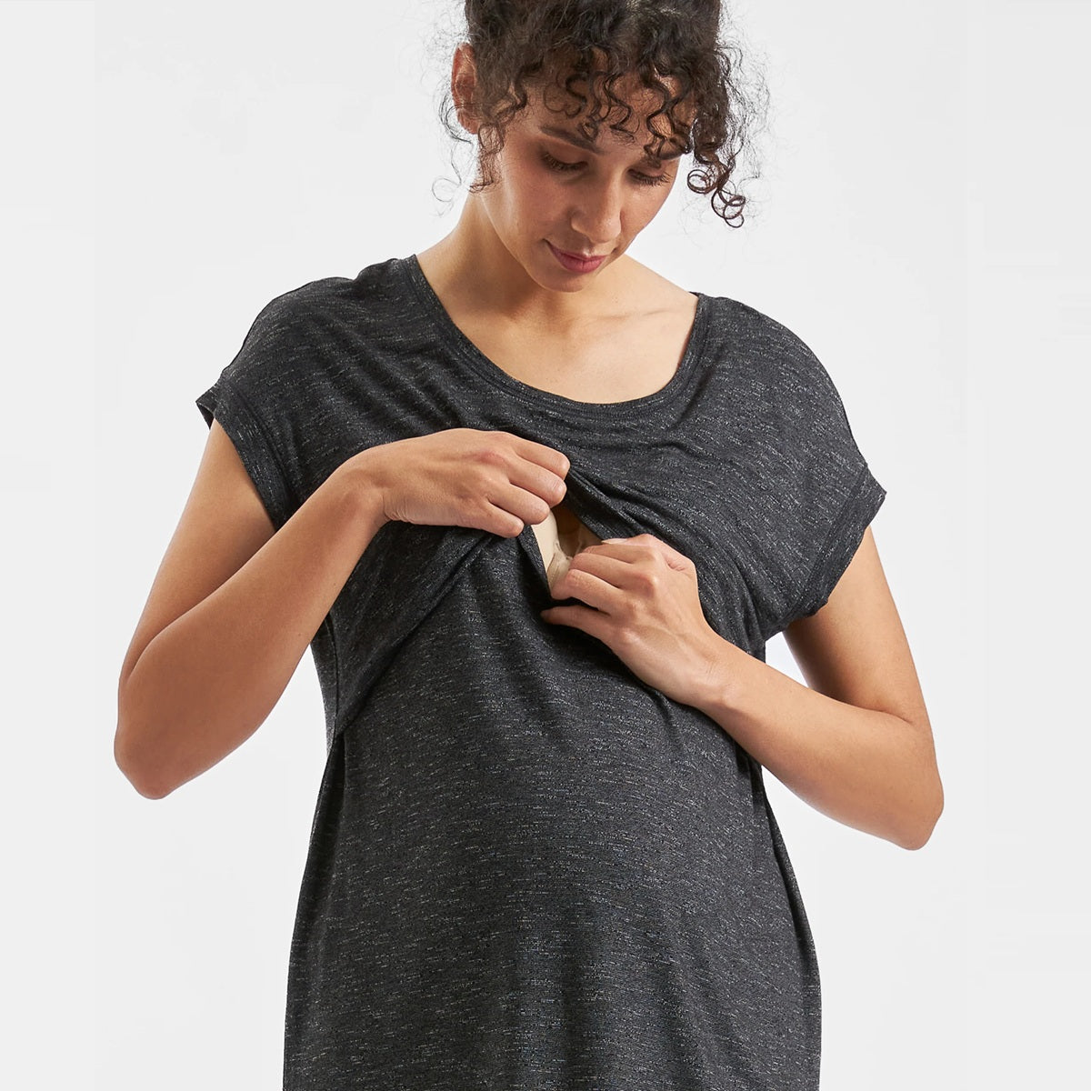 Granite Dreamy Lounge Nursing Dress
