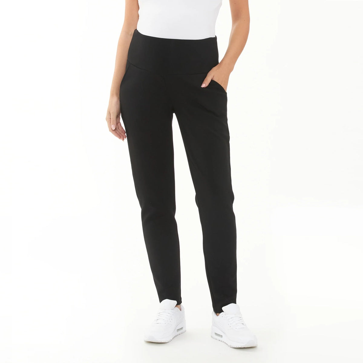 Black Scuba Pant