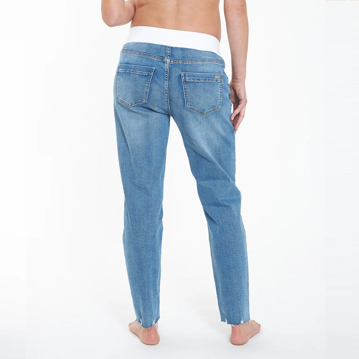 Vintage Wash Jamie Raw Edge Jean