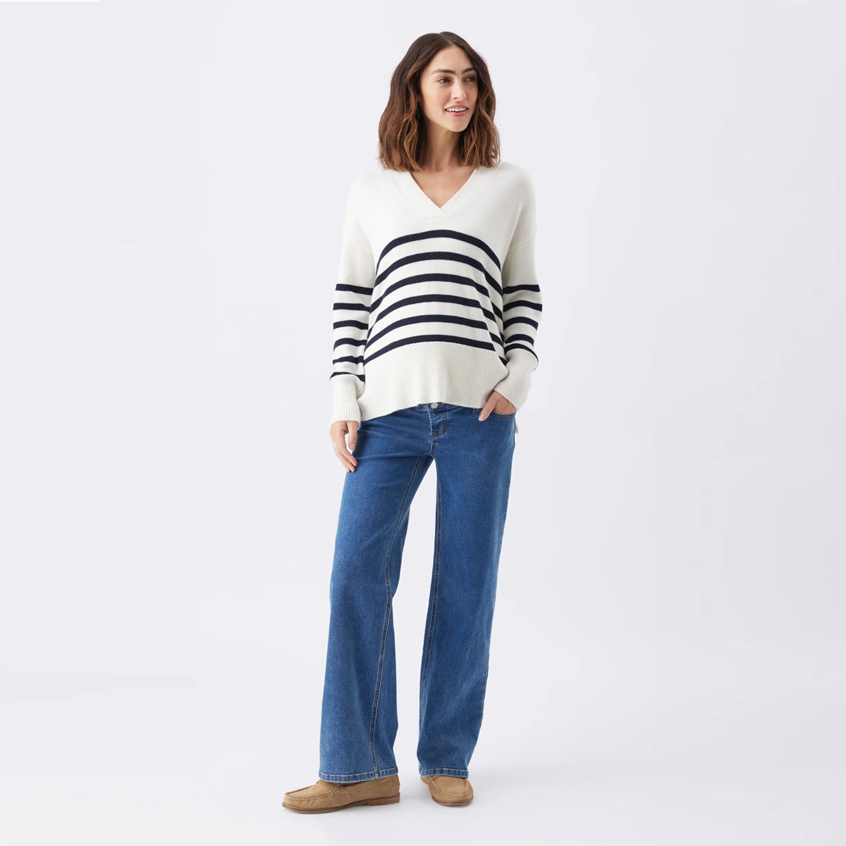 True Blue Miller Over Bump Jean