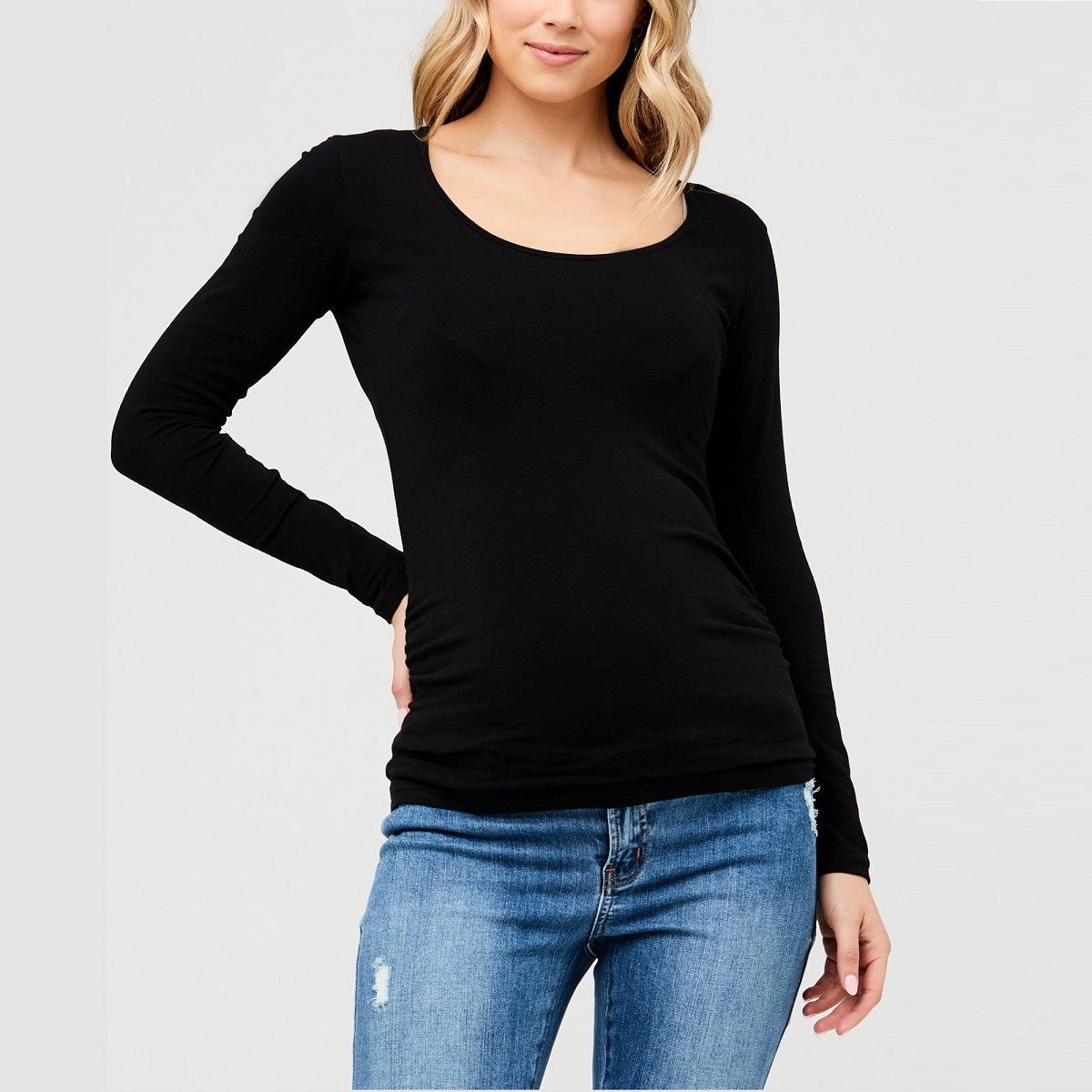 Black Organic Tube Top