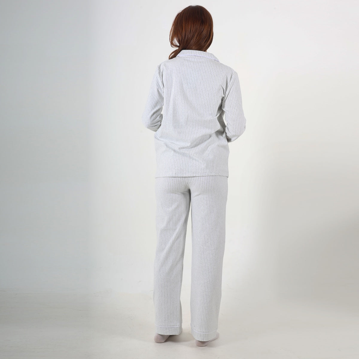 Gray Before & After Pajama