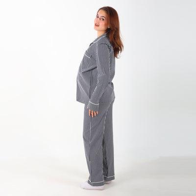 Navy Before & After Pajama