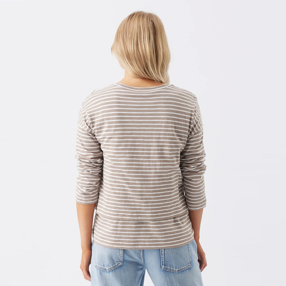 Taupe Claudette Nursing Top