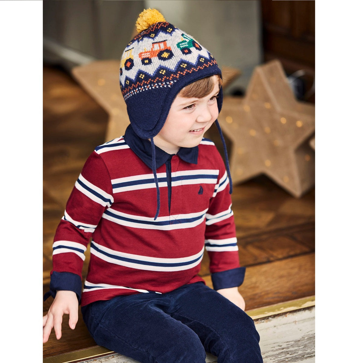 Tractor Fair Isle Hat