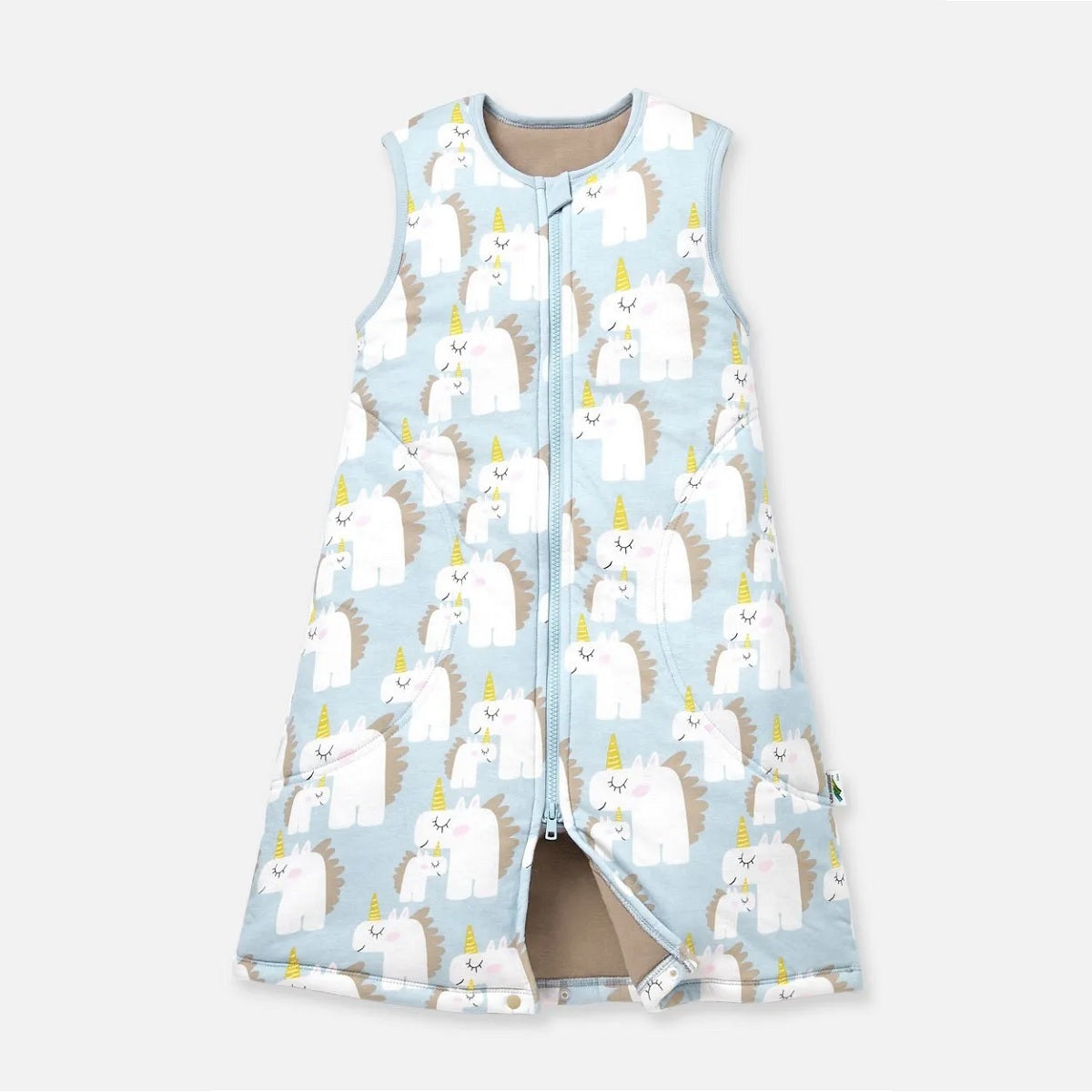 All Seasons Blue Unicorn Sleep Suit