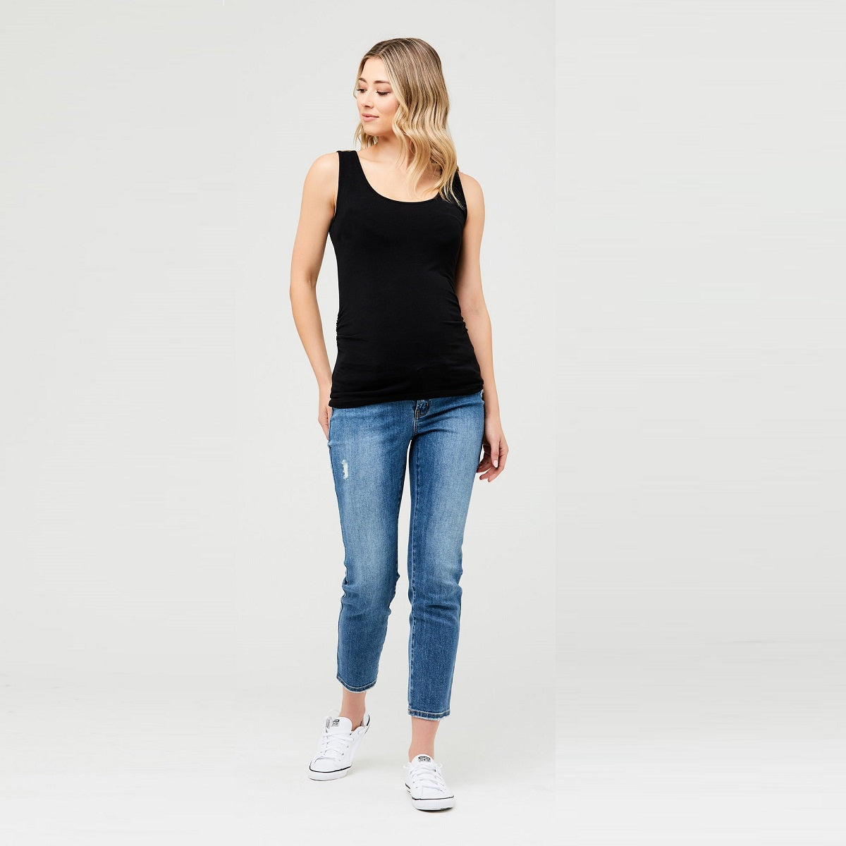 Black Organic Tube Tank