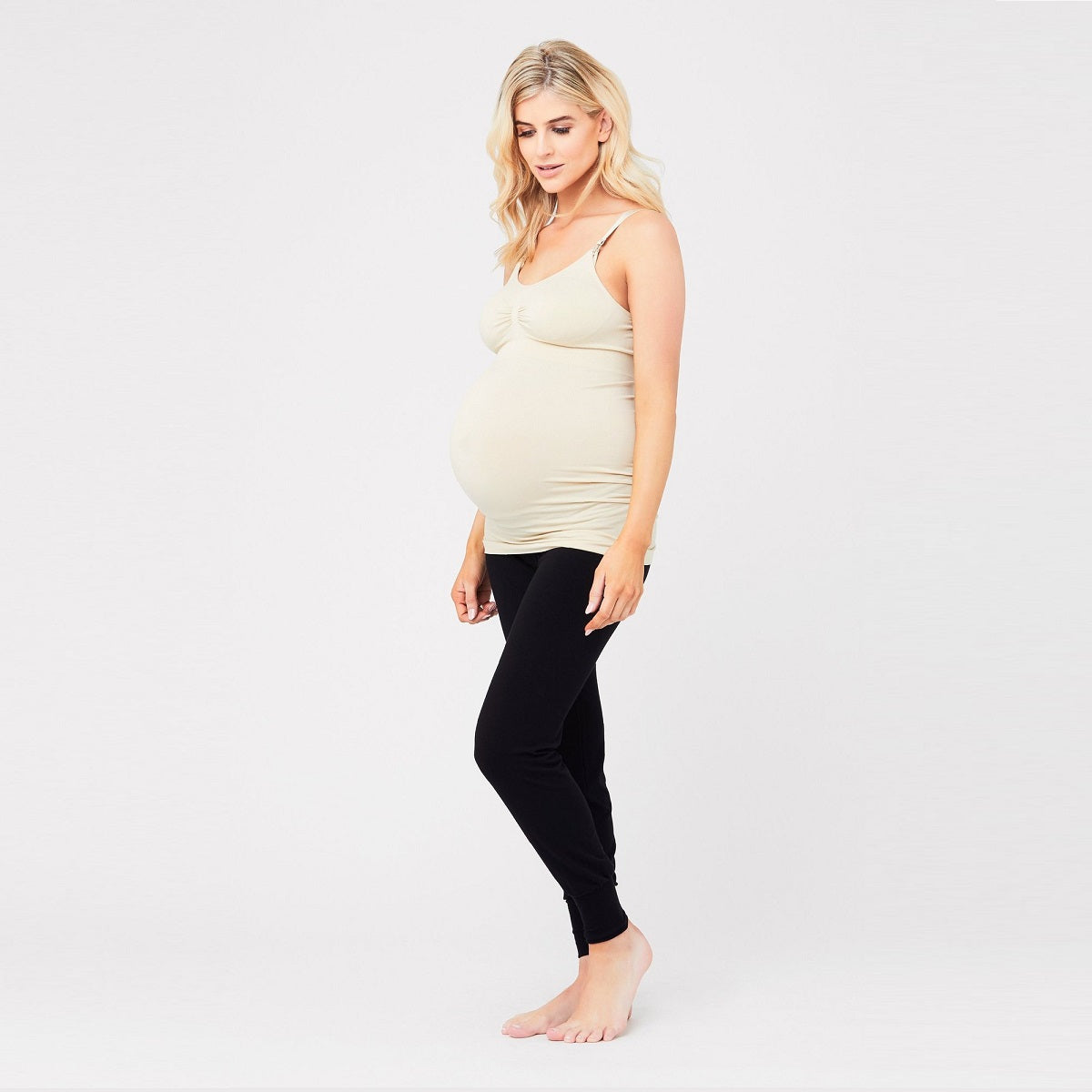 Natural Seamless Nursing Tank