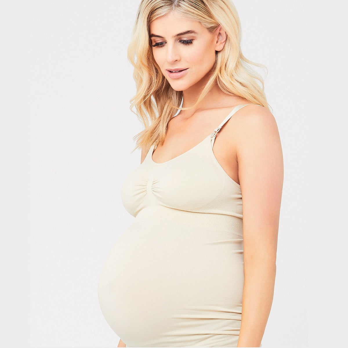 Natural Seamless Nursing Tank