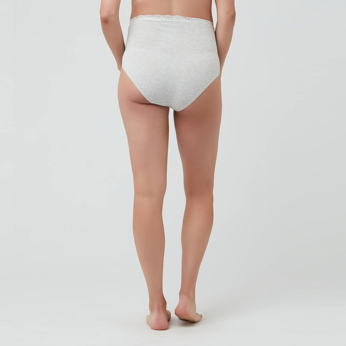 Silver Organic Cotton Full Briefs