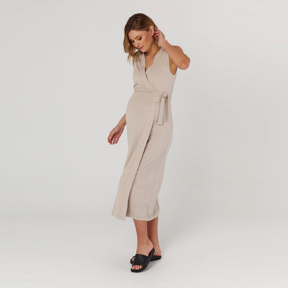 Stone Valentina Wrap Dress
