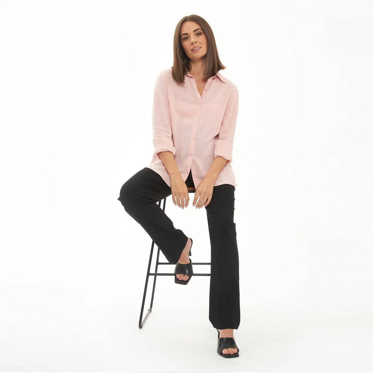 Black Venus Straight Leg Pant