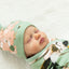 Gia Swaddle Blanket & Hat