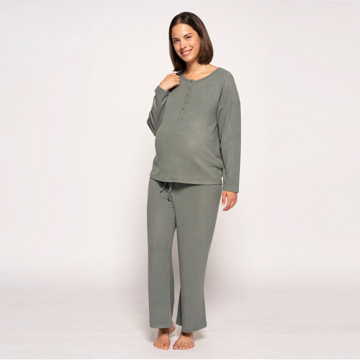 Khaki Soft Comfy Pajama