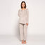 Grey Long sleeves Velor Pajama