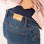 Dark indigo Maternity slim jeans