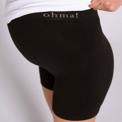 Ohma! Black Maternity Short