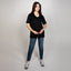 Black Meeza Maternity T-Shirt