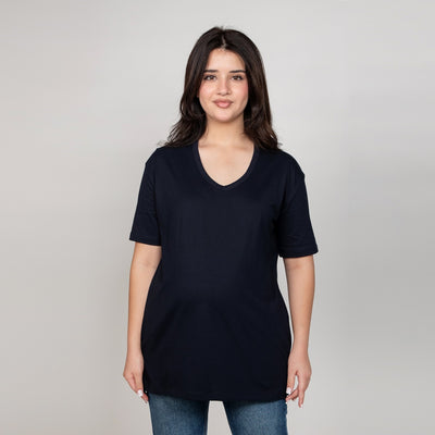 Navy Meeza Maternity T-Shirt