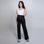 Black Linda Wide Leg Pants