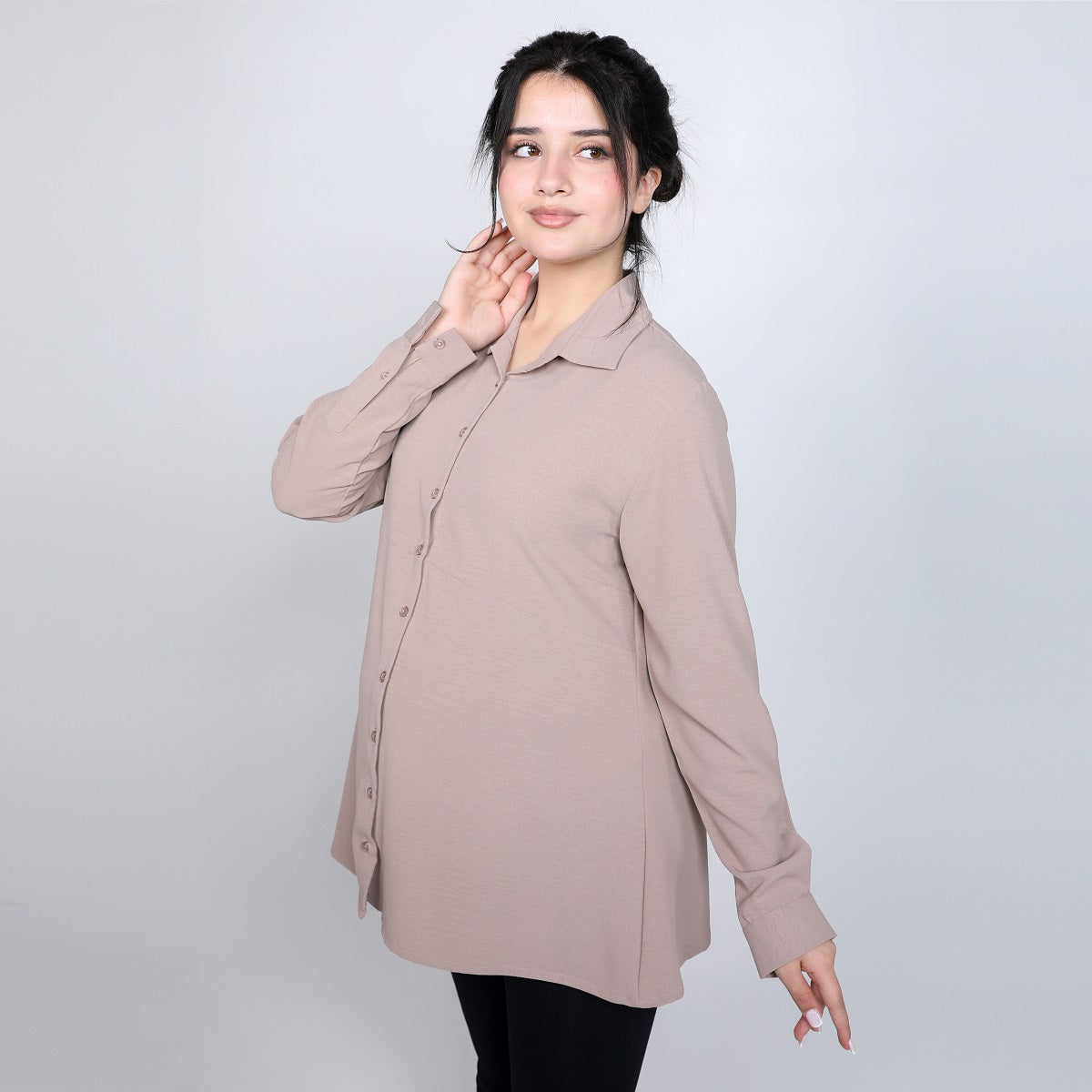 Beige Pamila Shirt