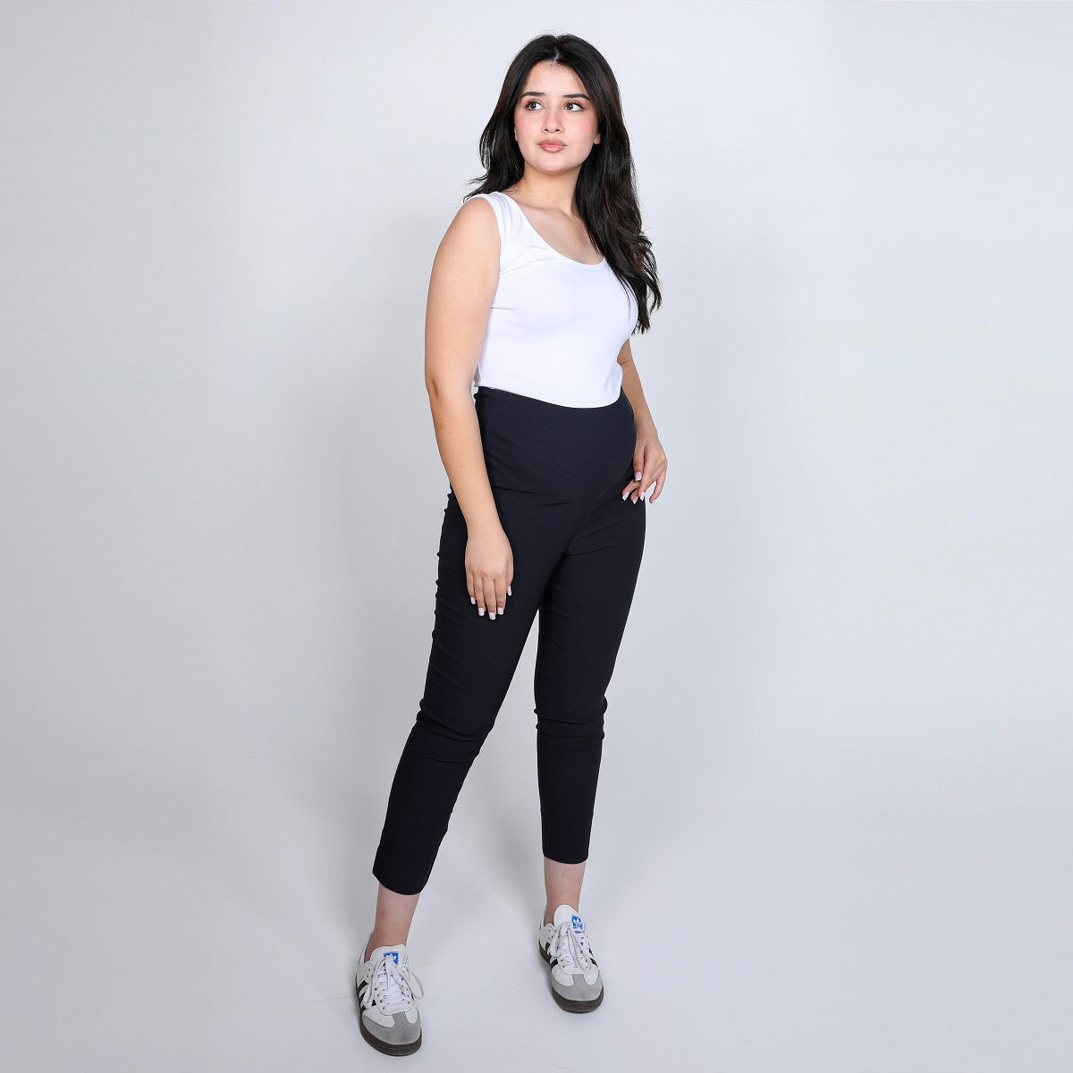 Black Nicky Capri Pant