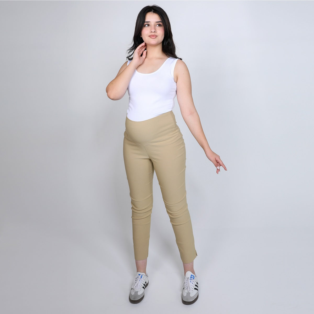 Desert Sand Nicky Capri Pant