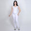 White Jimmy Straight Leg Pant