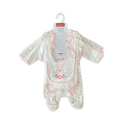 Robins Light Pink Starter Set 8PCS