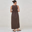 Chocolate Serenade Midi Dress
