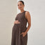 Chocolate Serenade Midi Dress