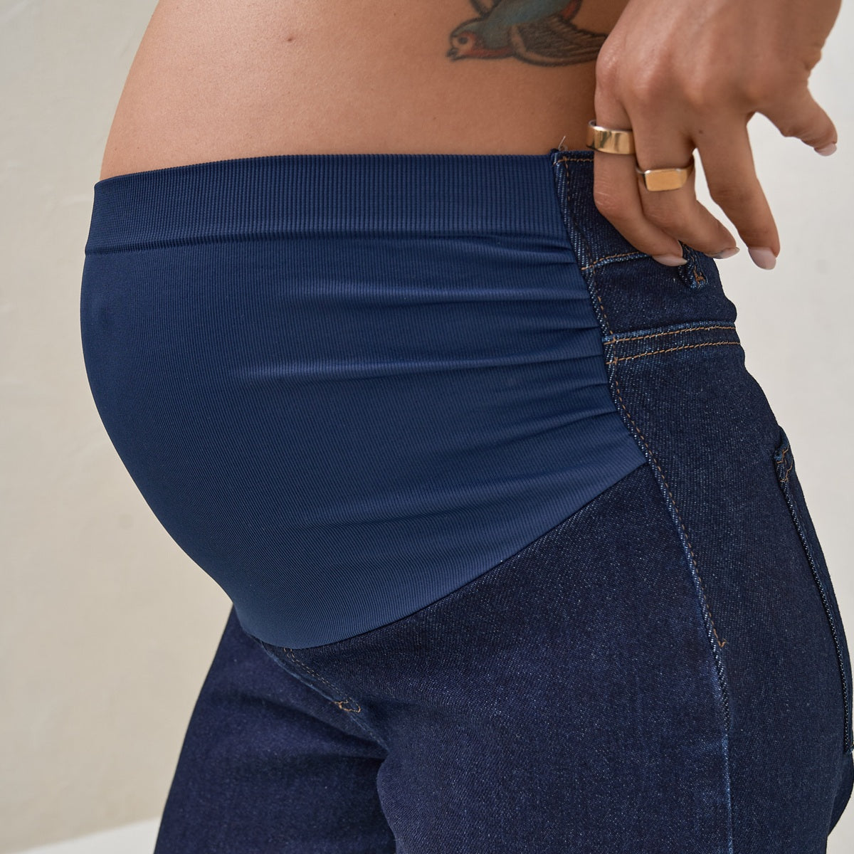 Indigo All Hours Wide Leg Jean