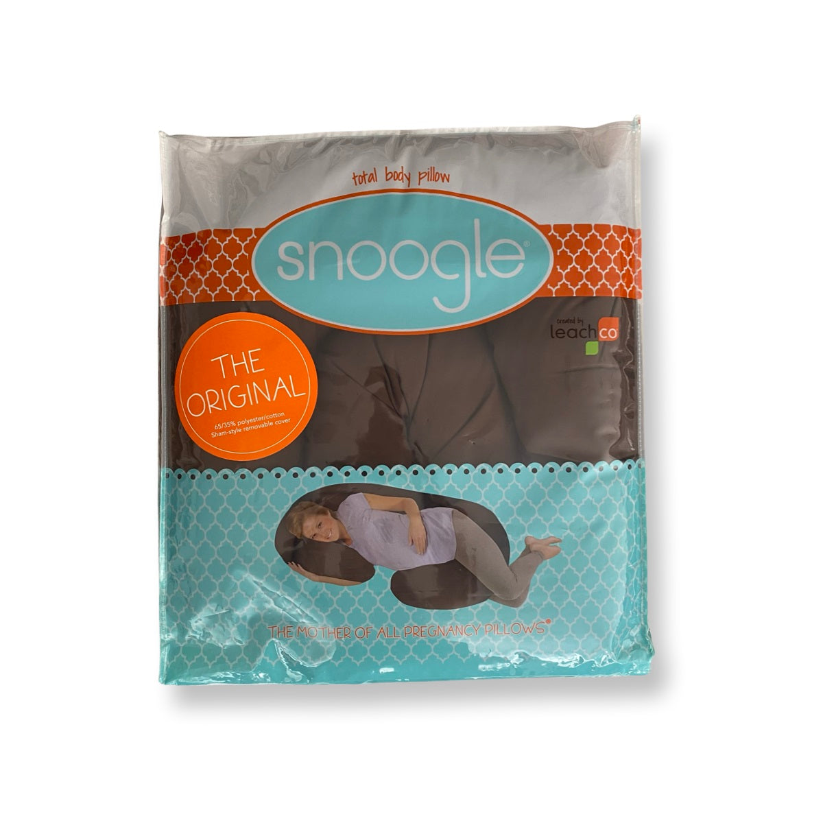 Brown Snoogle Pillow